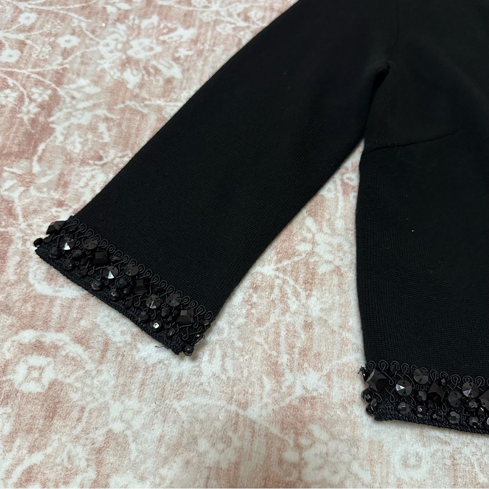 NWT Ann Taylor Merino Wool Crystal Cardigan - Picture 4 of 14